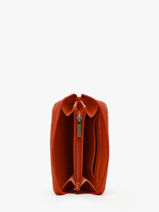 Portemonnee Leder Etrier Oranje madras EMAD900-vue-porte